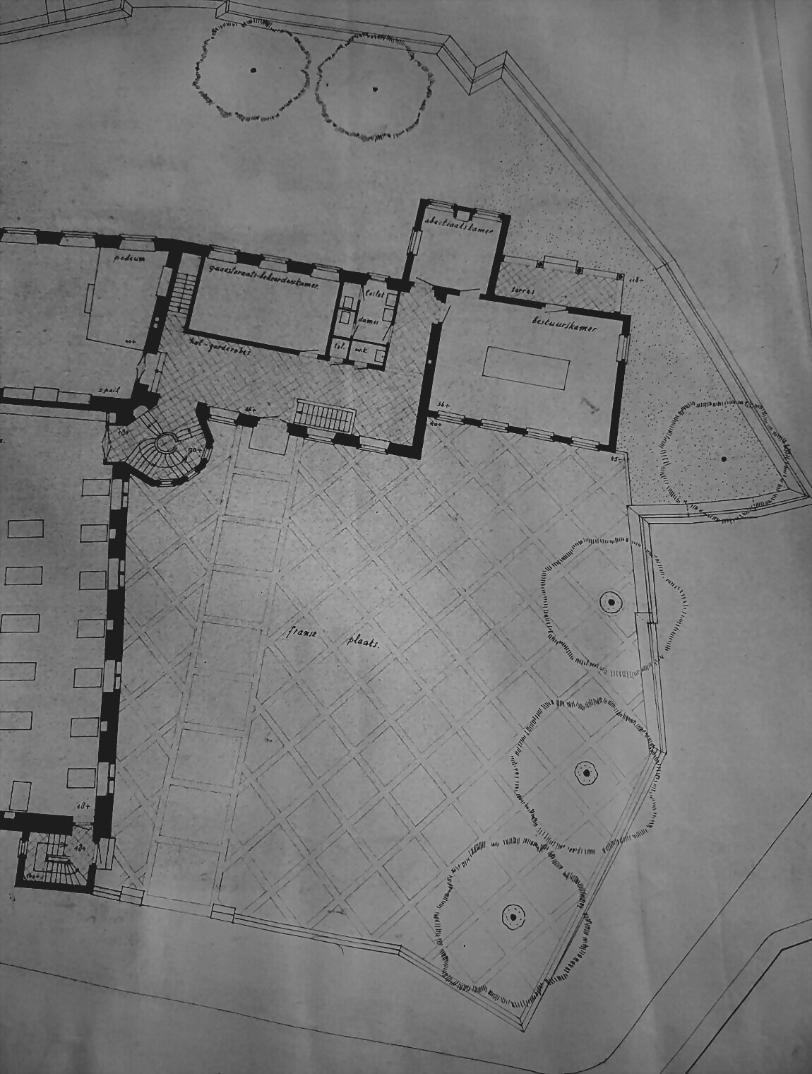 Planta baja Commanderie van Sint Jan