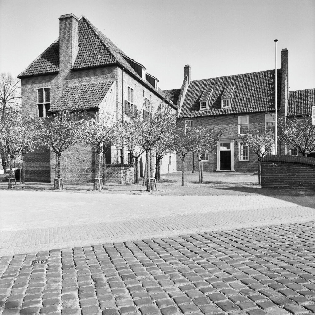 La fachada de la Franseplaats, 1986